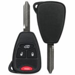 Replacement 2012 Dodge Avenger Key Fob – FCC: OHT692427AA, OHT692713AA – PN: 56040649AC – 4 Button
