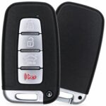 Replacement 2012 Hyundai Veloster Key Fob – FCC: SY5HMFNA04 – 4 Button