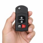 Replacement 2012 Mazda Cx-9 Key Fob – FCC: BGBX1T478SKE125-01 – PN: BBM4-67-5RY – 4 Button