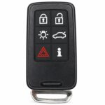 Replacement 2012 Volvo XC60 Key Fob – FCC: KR55WK49266 – PN: 30659502, 30659495, 30659496 – 6 Button