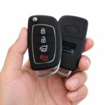 Replacement 2013-2016 Hyundai Santa Fe Key Fob – FCC: TQ8-RKE-3F04 – PN: 95430-4Z100, 95430-4Z101 – 4 Button