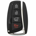 Replacement 2013-2018 Hyundai Santa Fe Sport Key Fob – FCC: SY5DMFNA04 – PN: 95440-4Z200 – 4 Button