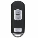 Replacement 2013-2019 Mazda Cx-5 Key Fob – FCC: WAZSKE13D01 – PN: KDY3-67-5DY, KD33-67-5RY, KD33675RY – 3 Button