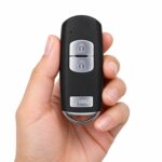 Replacement 2013-2019 Mazda Cx-5 Key Fob – FCC: WAZSKE13D01 – PN: KDY3-67-5DY, KD33-67-5RY, KD33675RY – 3 Button