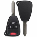 Replacement 2013 Chrysler 200 Key Fob – FCC: OHT692427AA, OHT692713AA – PN: 56040649AC – 4 Button