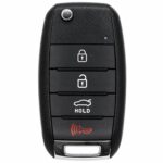 Replacement 2014-2015 Kia Optima Key Fob – FCC: NYODD4TX1306-TFL – PN: 95430-2T560 – 4 Button