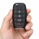 Replacement 2014-2016 Kia Sportage Key Fob – FCC: NYODD4TX1306-TFL – PN: 95430-3W350 – 4 Button