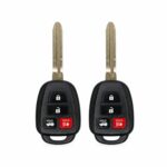 Replacement 2014-2016 Toyota Highlander Key Fob – FCC: HYQ12BDP – PN: 89070-0R130, 890700R130 – 3 Button