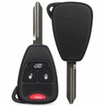 Replacement 2014 Dodge Avenger Key Fob – FCC: OHT692427AA, OHT692713AA – PN: 56040649AC – 4 Button