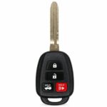 Replacement 2014 Toyota Highlander Key Fob – FCC: HYQ12BDP – PN: 89070-0R130, 890700R130 – 3 Button