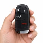 Replacement 2015-2017 Chrysler 200 Key Fob – FCC: M3N-40821302 – PN: 68155686, 68394190 – 4 Button