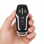Replacement 2015-2017 Ford Mustang Key Fob – FCC: M3N-A2C31243300, M3N-A2C31243800 – PN: 164-R8109, 164-R8120 – 4