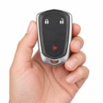 Replacement 2015 Cadillac SRX Key Fob – FCC: HYQ2AB – PN: 13580797 – 3 Button