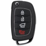 Replacement 2016-2019 Hyundai Tucson Key Fob – FCC: TQ8-RKE-4F25 – PN: 95430-D3010 – 4 Button