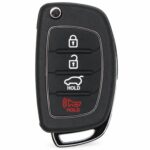Replacement 2016-2019 Hyundai Tucson Key Fob – FCC: TQ8-RKE-4F25 – PN: 95430-D3010 – 4 Button