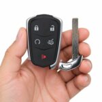 Replacement 2016-2020 Cadillac CT6 Key Fob – FCC: HYQ2EB – PN: 13510255, 13598538, 13598540 – 0 Button