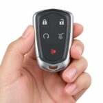 Replacement 2016 Cadillac SRX Key Fob – FCC: HYQ2AB – PN: 13580800, 13598528 – 0 Button