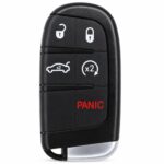 Replacement 2016 Chrysler 200 Key Fob – FCC: M3N-40821302 – PN: 68394191, 68155687 – 5 Button