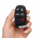 Replacement 2017 Chrysler 200 Key Fob – FCC: M3N-40821302 – PN: 68394191, 68155687 – 5 Button