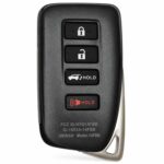 Replacement 2017 Lexus RX450h Key Fob – FCC: HYQ14FBB – PN: 89904-0E160 – 4 Button