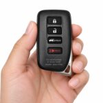 Replacement 2017 Lexus RX450h Key Fob – FCC: HYQ14FBB – PN: 89904-0E160 – 4 Button