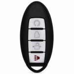 Replacement 2017 Nissan Pathfinder Key Fob – FCC: 2AOKM-NI7 – PN: 285E3-9PA4A, 285E3-5AA3C, 285E3-5AA3D – 4 Butto
