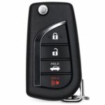 Replacement 2018-2021 Toyota Camry, Corolla Key Fob – FCC: HYQ12BFB – PN: 89070-06790, 8907006790 – 4 Button