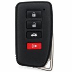 Replacement 2018 Lexus IS 200t Key Fob – FCC: HYQ14FBA – PN: 89904-53651, 89904-53650 – 4 Button