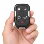 Replacement 2019-2020 Chevrolet Silverado Key Fob – FCC: HYQ1EA – PN: 13508398, 13529632, 13591396 – 5 Button