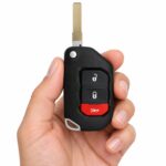 Replacement 2019-2023 Jeep Gladiator Key Fob – FCC: OHT1130261 – PN: 68416782, 68416782AA, 68416782AB – 3 Button