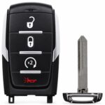 Replacement 2019 Ram 1500 Key Fob – FCC: OHT-4882056, OHT4882056 – PN: 68584153 – 4 Button