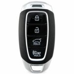 Replacement 2020 Hyundai Kona Key Fob – FCC: TQ8-FOB-4F19 – PN: 95440-J9001 – 4 Button