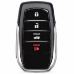 Replacement 2020 Toyota Mirai Key Fob – FCC: HYQ14FBA – PN: 89904-62020 – 4 Button