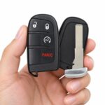 Replacement 2022 Jeep Renegade Key Fob – FCC: M3N-40821302, M3N40821302 – PN: 735636994 – 4 Button
