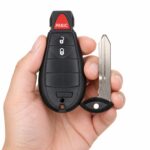 Replacement 2022 RAM 1500 2500 3500 Key Fob – FCC: GQ4-53T, GQ453T – PN: 68508720 – 3 Button