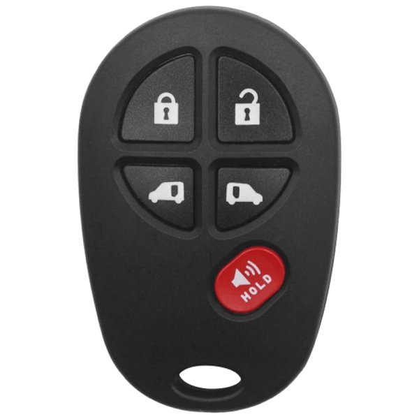 Xhorse VVDI Toyota Universal Remote 5 Button Pn XKTO08EN
