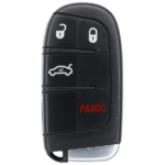 UrbanX Aftermarket 2015-2023 Chrysler Dodge 4-Button Smart Key Fob FCC M3M-40821302 Part number 68394196AA