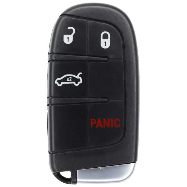 UrbanX Aftermarket 2015-2023 Chrysler Dodge 4-Button Smart Key Fob FCC M3M-40821302 Part number 68394196AA UrbanX Aftermarket 2015-2023 Chrysler Dodge 4-Button Smart Key Fob FCC M3M-40821302 Part number 68394196AA - Image 1