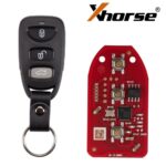 Xhorse VVDI Hyundai Kia Type Universal Remote 4 Button Wired Pn XKHY21EN 2ndGeneration