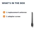 Short Replacement Antenna for Toyota Tundra Tacoma FJ Cruiser (1995-2026) - Black AM/FM, Car Wash Safe - inbox