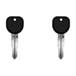 2-pack replacement 2009 Saturn Vue transponder keys, B114 blade