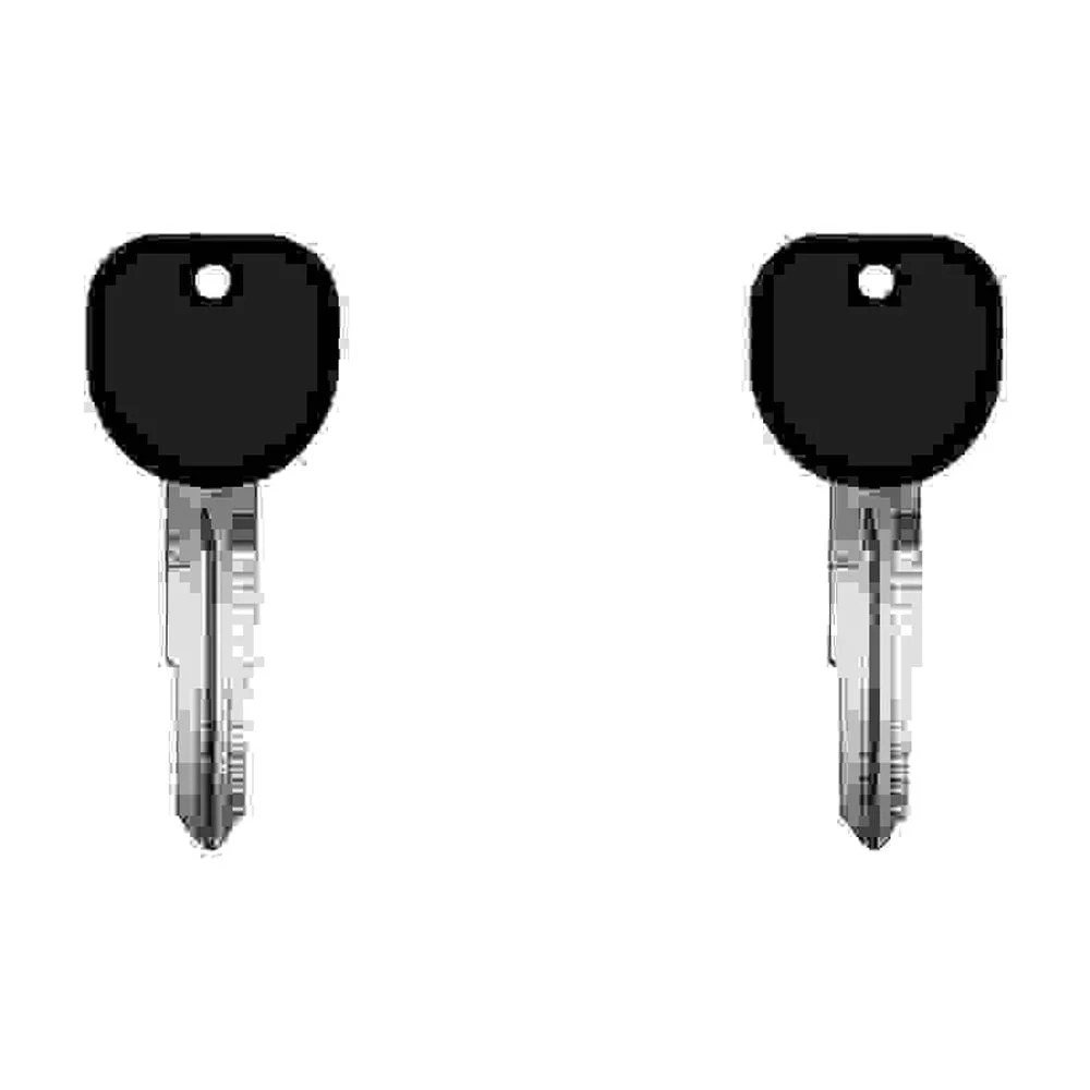 2-Pack 2009 Saturn Vue transponder key B114 blade 2-pack replacement 2009 Saturn Vue transponder keys, B114 blade