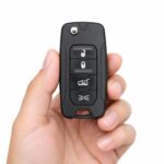 (2-Pack) Replacement 2017 Jeep Renegade Key Fob – FCC: 2ADFTFI5AM433TX – PN: FI5-AM433TX, FI5AM433TX – 4 Button