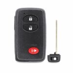 (2-Pack) Replacement 2017 Toyota 4-Runner Key Fob – FCC: HYQ14ACX – PN: 89904-47230, 89904-35010, 89904-47370 – 3