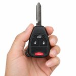 Replacement 2005 Jeep Liberty Key Fob – FCC: M3N65981772, M3N5WY72XX – PN: 04589053 – 4 Button