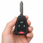 Replacement 2006 Chrysler PT Cruiser Key Fob – FCC: OHT692427AA, OHT692713AA – PN: 56040649AC – 4 Button