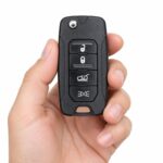 Replacement 2018 Fiat 500X Key Fob – FCC: 2ADFTFI5AM433TX – PN: FI5-AM433TX, FI5AM433TX – 4 Button