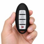 Replacement 2018 Nissan Murano Key Fob – FCC: 2AOKM-NI7 – PN: 285E3-9PA4A, 285E3-5AA3C, 285E3-5AA3D – 4 Button