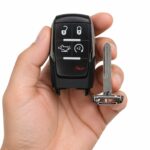 Replacement 2019-2024 Ram 2500 3500 4500 5500 Key Fob – FCC: GQ4-76T – PN: 68575429 – 5 Button